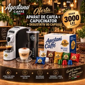 Aparat de cafea + Capucinator
